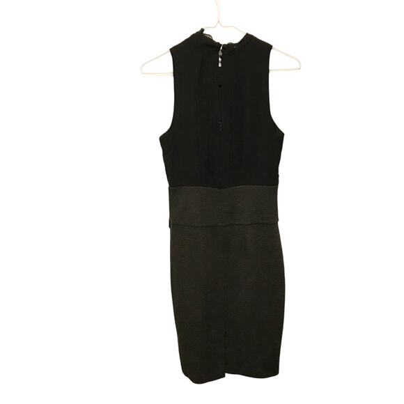 BCBGMaxazria Silk Ruffle Sleeveless Dress - Size 0 - Picture 1 of 6